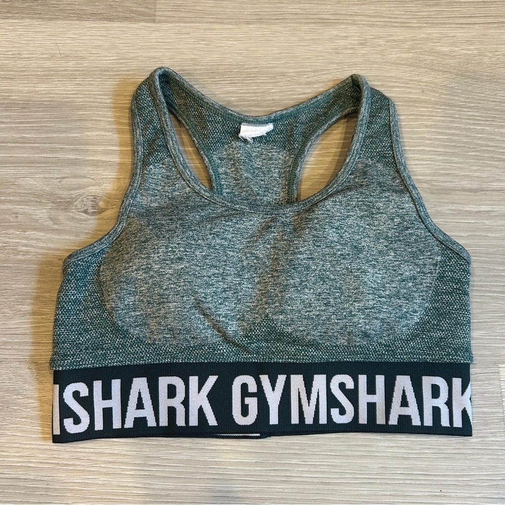 Gymshark Women’s Green Flex Sports Bra - Est. S